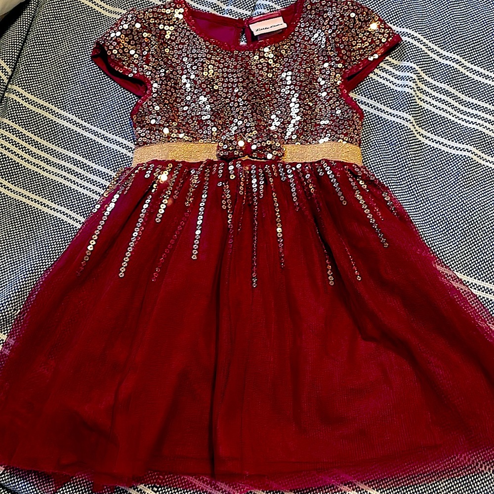 Xmas dress like new worn once size 4t